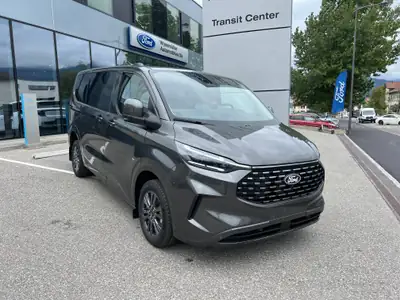 Ford Tourneo Custom 320 L1H1 — Minibus 8 places diesel, équipements premium et leasing 0% — Außenansicht