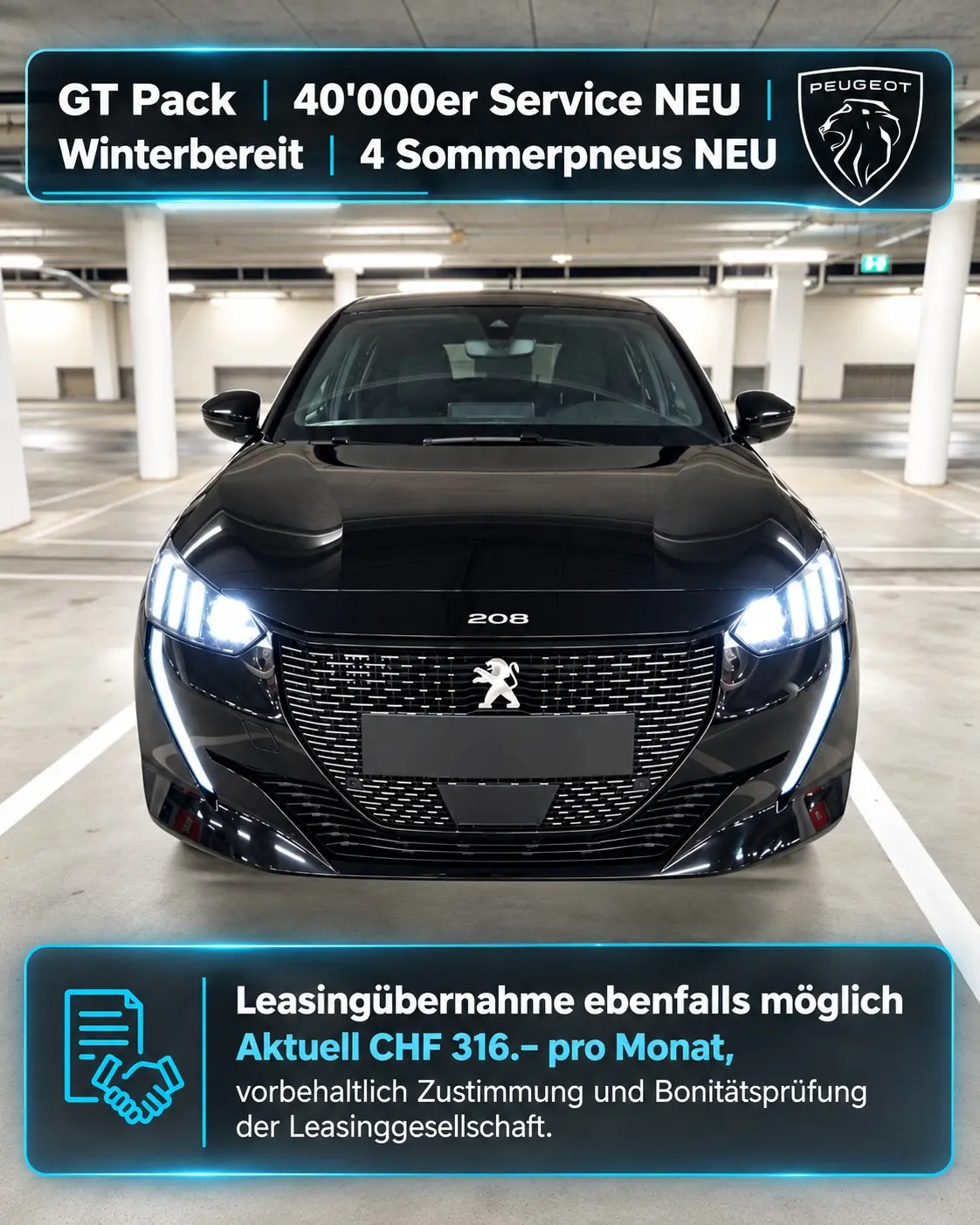 Peugeot 208 2022 occasion Basel — 1