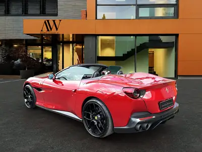 Ferrari Portofino 3.9 Turbo — Cabriolet sport rouge, 599 ch, état impeccable — Miniature 9