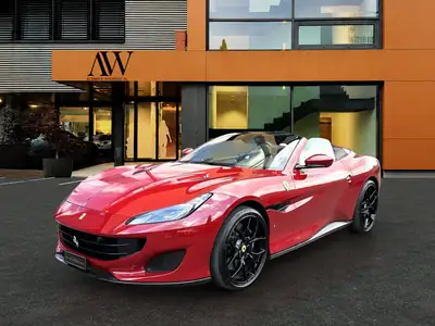 Ferrari Portofino 3.9 Turbo — Cabriolet sport rouge, 599 ch, état impeccable — Miniature 7