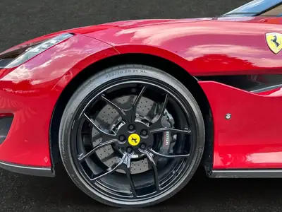 Ferrari Portofino 3.9 Turbo — Cabriolet sport rouge, 599 ch, état impeccable — Miniature 11