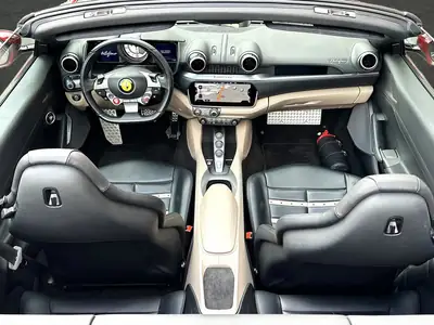 Ferrari Portofino 3.9 Turbo — Cabriolet sport rouge, 599 ch, état impeccable — Miniature 15
