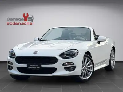 FIAT 124 Spider 1.4 TB Lusso — Cabriolet rétro, motorisation turbo et équipement premium — Außenansicht