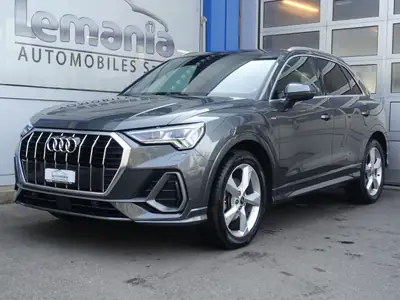 Audi Q3 35 TFSI Advanced — SUV compact performant, 55 400 km seulement — Seitenansicht