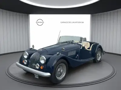 Morgan 4/4 — Cabriolet britannique vintage, faible kilométrage, intérieur beige d'époque — arrière