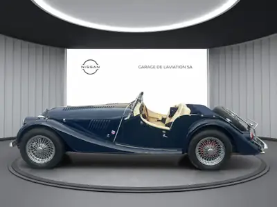 Morgan 4/4 — Cabriolet britannique vintage, faible kilométrage, intérieur beige d'époque — intérieur