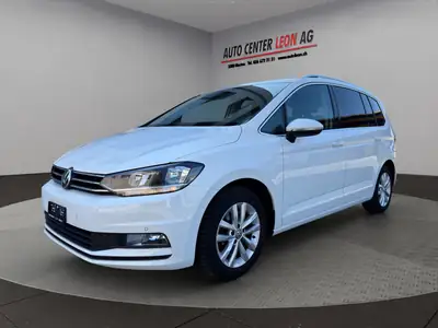 VW Touran 1.4 TSI BlueMotion — Monospace 7 places, caméra & navigation intégrée — fianco