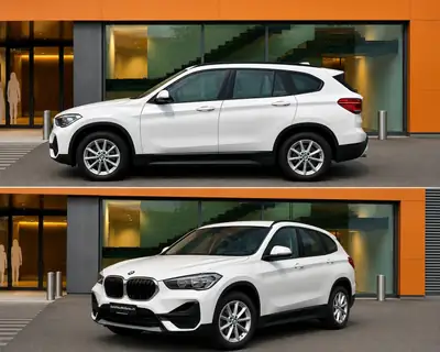 BMW X1 20d xDrive — SUV compact diesel performant, 99 800 km, état impeccable — vue extérieure