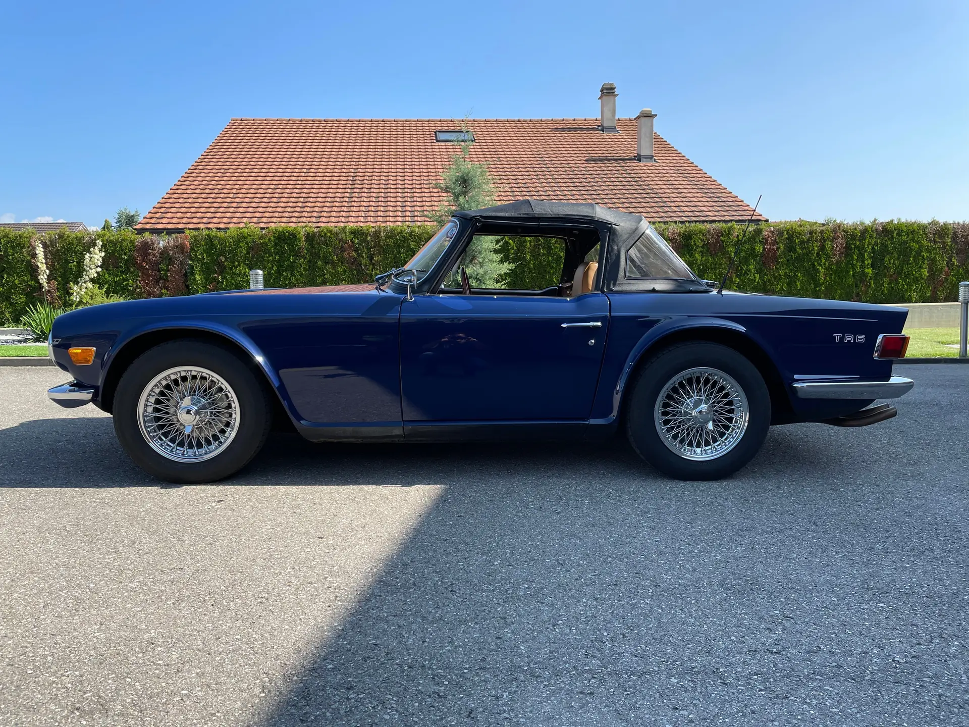 Triumph Tr6 1973 occasion Cottens — 1