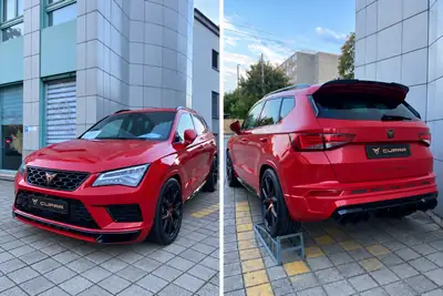CUPRA Ateca 2.0 TSI 4Drive — SUV sportif 300 ch, intégrale et faible kilométrage — cruscotto