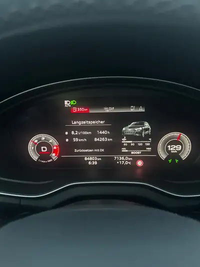 Audi SQ5 3.0 V6 TDI quattro — SUV sportif mild-hybrid, 85'000 km, sans sinistre — interni