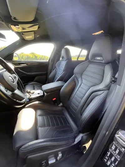 BMW X4 30d xDrive M Sport — SUV coupé diesel hybride 48V, 110'000 km — rear view