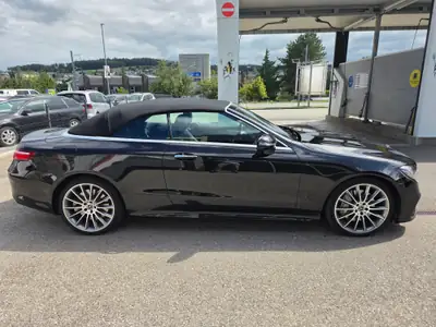 Mercedes-Benz E 400 Cabriolet AMG Line 4matic — Décapotable premium 333 ch, impeccable — dashboard