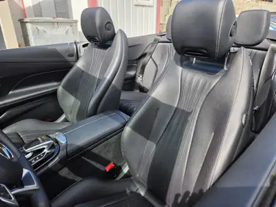 Mercedes-Benz E 400 Cabriolet AMG Line 4matic — Décapotable premium 333 ch, impeccable — Thumbnail 11