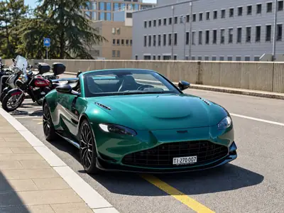 Aston Martin V8 Vantage 4.0 Bi-Turbo F1 — Roadster haute performance, 16 000 km seulement — Thumbnail 7