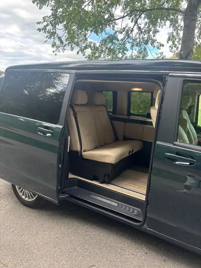 Mercedes-Benz Marco Polo V250d — Luxe-Campervan avec cuisine intégrée et toit relevable — détail