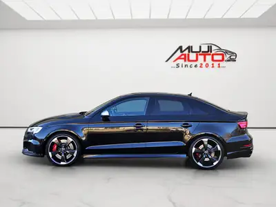Audi RS3 Sedan 2.5 TSI Quattro — 400 ch, entretien impeccable, sans accident — fianco