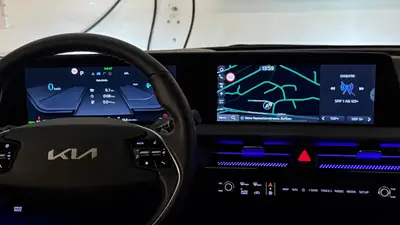 Kia EV6 77 kWh GT-Line 4x4 — SUV électrique haute performance, 4 roues motrices — Miniatura 9