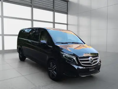 Mercedes-Benz V 250 d Extralang 4Matic — Monospace familial 8 places, diesel performant — fianco
