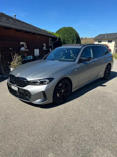 BMW M340d xDrive — Break sportif diesel hybride, 66'000 km seulement — côté