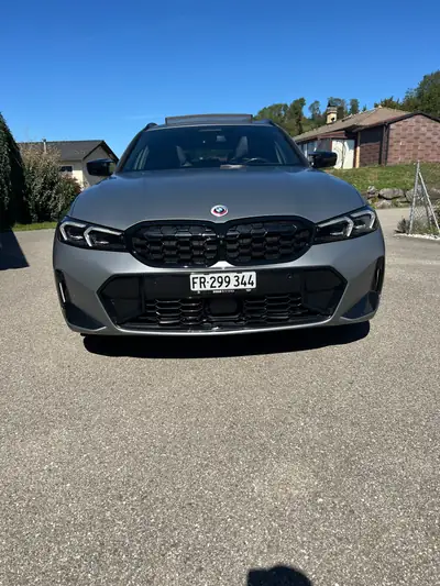 BMW M340d xDrive — Break sportif diesel hybride, 66'000 km seulement — vue extérieure