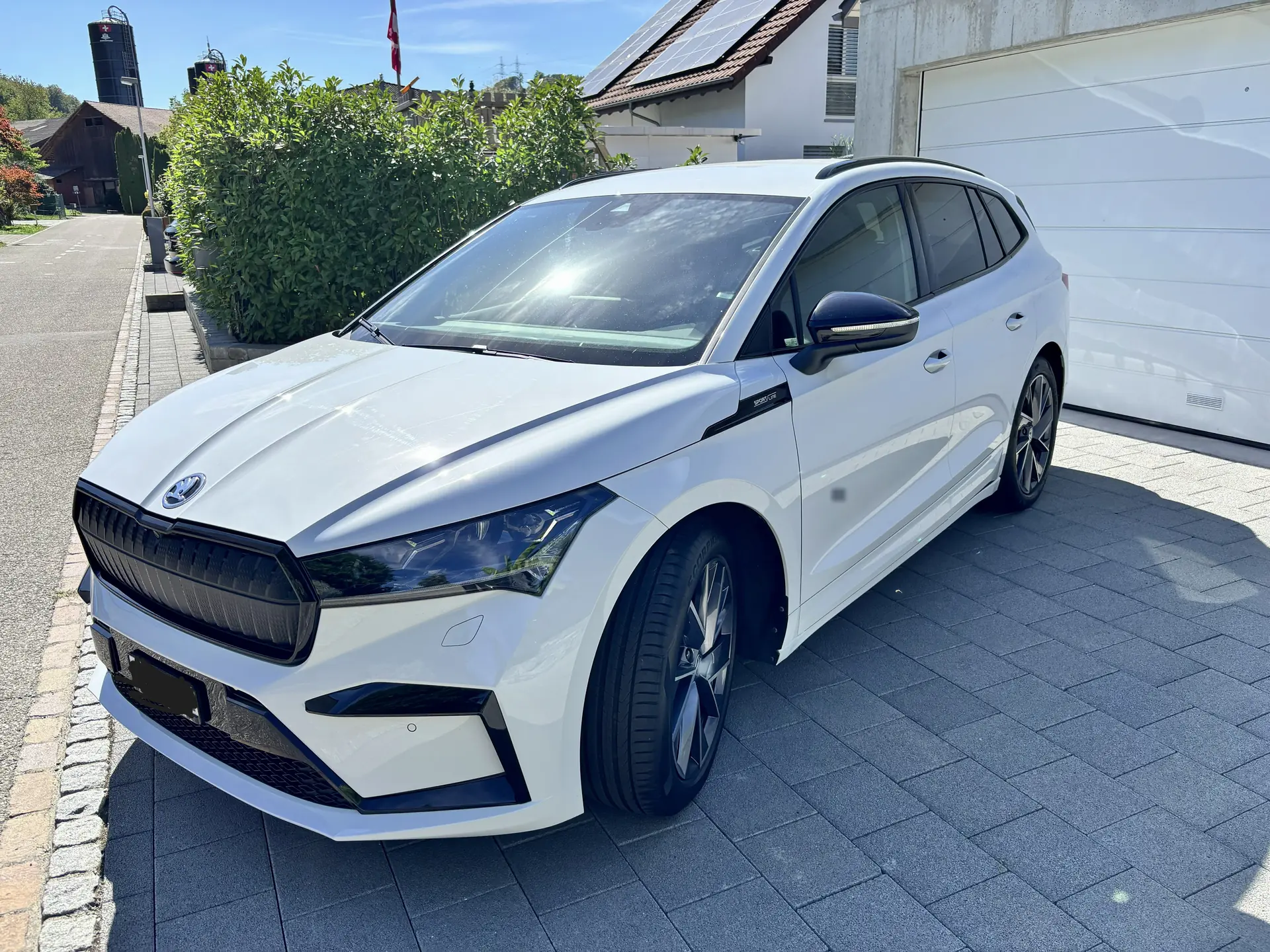 Skoda Enyaq iV 60 SportLine — SUV électrique performant, 62'000 km seulement