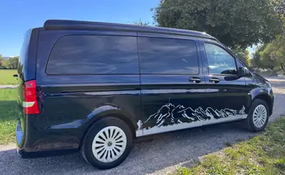 Mercedes-Benz Marco Polo 220d Activity 4MATIC — Camping-car transformable avec toit relevable — side view