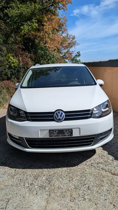 VW Sharan 2.0 TDI SCR Final Edition — Monospace 7 places, diesel économe, 81'000 km — side view