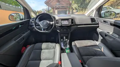 VW Sharan 2.0 TDI SCR Final Edition — Monospace 7 places, diesel économe, 81'000 km — interior