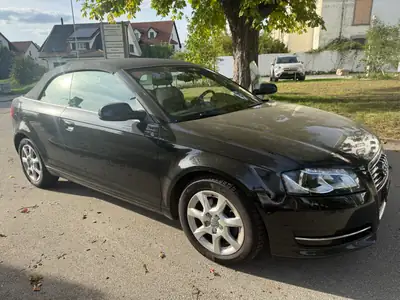 Audi A3 Cabriolet 1.8 FSI — Décapotable agile, entretien récent, sans sinistre — Außenansicht