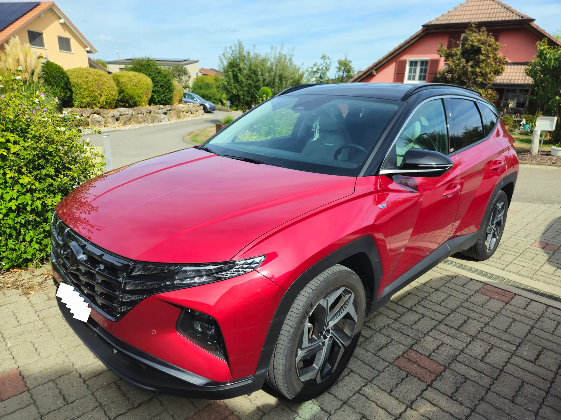 Hyundai Tucson 1.6 T-GDi Vertex 4WD — SUV hybride léger, 55'000 km, traction intégrale
