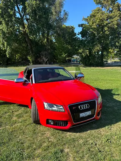 Audi S5 Cabriolet 3.0 V6 TFSI Quattro — Roadster haute performance, 116'000 km — Außenansicht