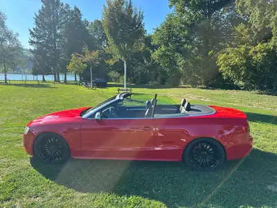 Audi S5 Cabriolet 3.0 V6 TFSI Quattro — Roadster haute performance, 116'000 km — Innenraum
