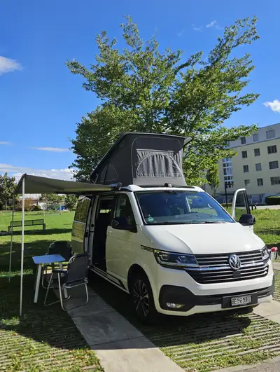 VW T6.1 2.0 TDI 150 Beach Edition — Camping-car compact, efficient et polyvalent — Außenansicht