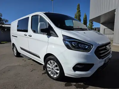 Ford Transit Custom 2.0 TDCi 170 — Utilitaire premium automatique, révision complète — Heckansicht