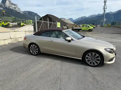 Mercedes-Benz E 400 Avantgarde 4Matic — Cabriolet élégant, 49 000 km, motorisation 333 ch — arrière
