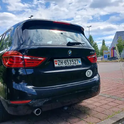 BMW 216 Gran Tourer — Monospace 7 places, diesel économique et fiable — fianco