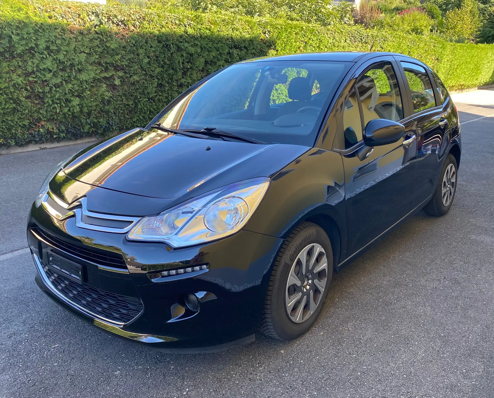 Citroën C3 1.2 PureTech Seduction — Citadine fiable, 95'600 km, noir métallisé