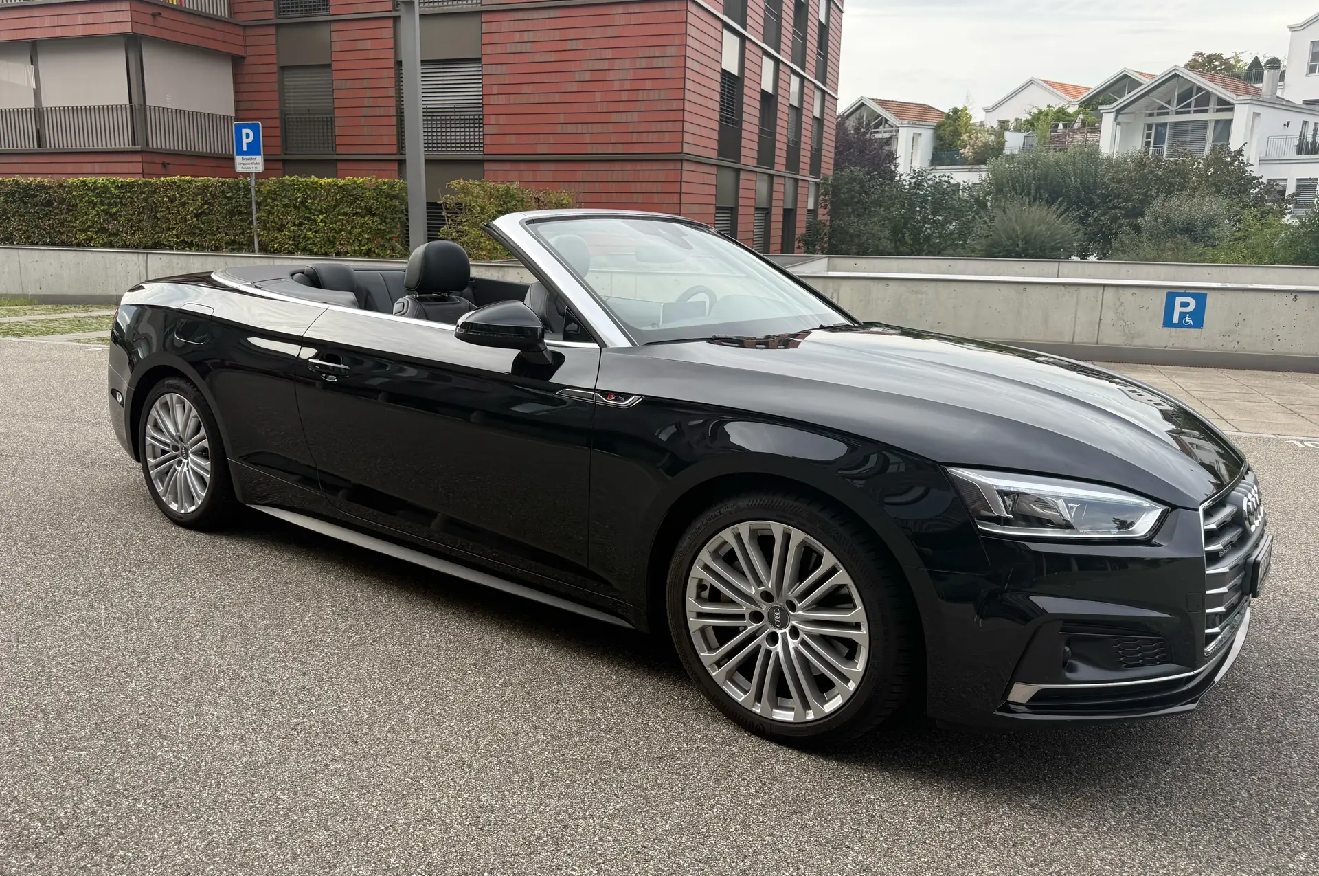 Audi A5 Cabrio Quattro 2.0 TFSI — Cabriolet sportif sans compromis, 85'000 km — Außenansicht