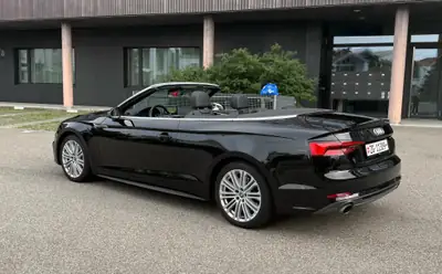 Audi A5 Cabrio Quattro 2.0 TFSI — Cabriolet sportif sans compromis, 85'000 km — Seitenansicht