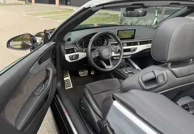 Audi A5 Cabrio Quattro 2.0 TFSI — Cabriolet sportif sans compromis, 85'000 km — Innenraum