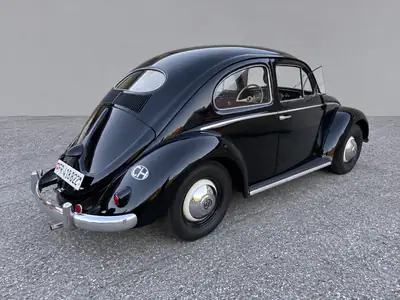 VW Käfer Ovale 1954 — Légende automobile d'époque, état vétéran authentique — fianco