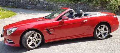 Mercedes-Benz SL 350 V6 — Le cabriolet de prestige aux 65 000 km seulement — côté