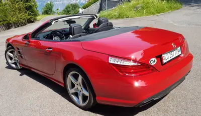 Mercedes-Benz SL 350 V6 — Le cabriolet de prestige aux 65 000 km seulement — arrière