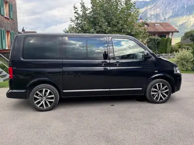 VW T5 2.0 TDI 180 ch — Van premium 7 places, sans sinistre, boîte DSG — arrière