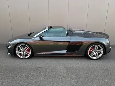 Audi R8 5.2 FSI V10 performance Cabriolet — Supercar décapotable, 620 ch, 13'700 km — côté