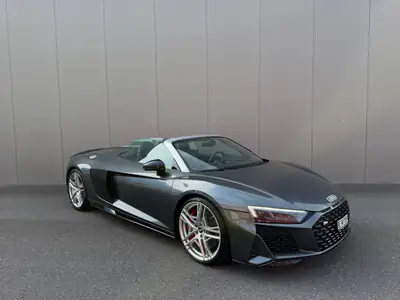 Audi R8 5.2 FSI V10 performance Cabriolet — Supercar décapotable, 620 ch, 13'700 km — tableau de bord