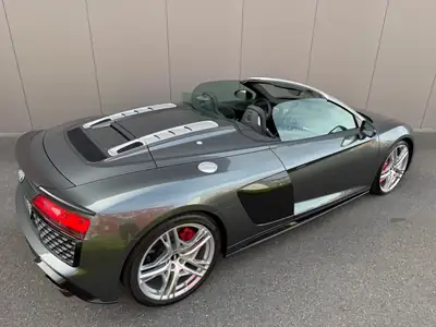 Audi R8 5.2 FSI V10 performance Cabriolet — Supercar décapotable, 620 ch, 13'700 km — Miniature 8