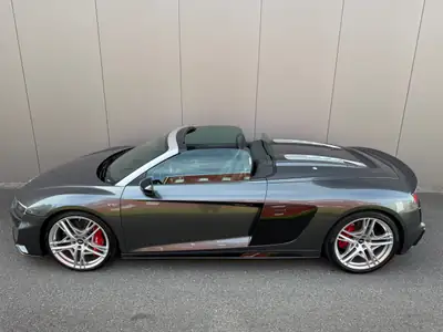 Audi R8 5.2 FSI V10 performance Cabriolet — Supercar décapotable, 620 ch, 13'700 km — Miniature 9