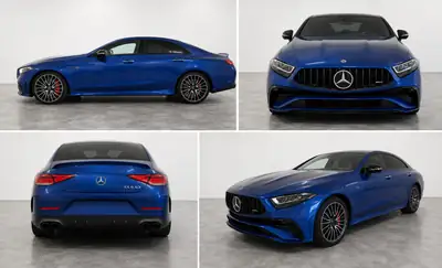 Mercedes-Benz CLS 53 AMG 4matic+ — Coupé sportif 457 ch, 55 000 km seulement — vue extérieure